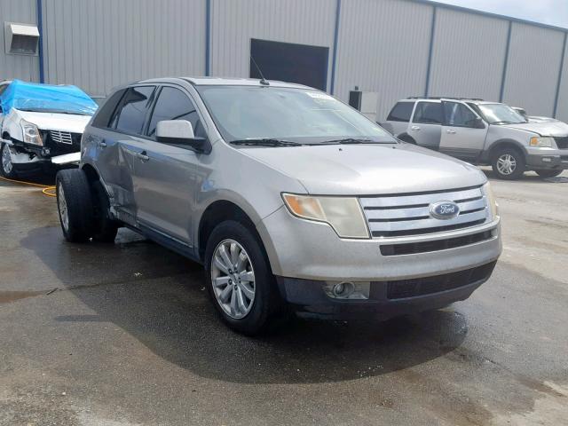 2FMDK38C68BA67428 - 2008 FORD EDGE SEL BEIGE photo 1