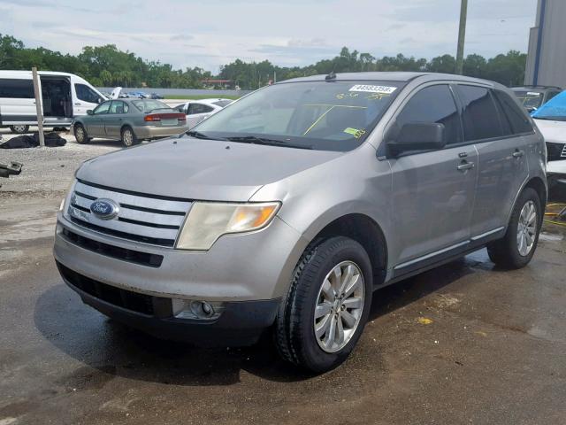 2FMDK38C68BA67428 - 2008 FORD EDGE SEL BEIGE photo 2