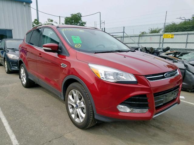 1FMCU9JX3GUA00879 - 2016 FORD ESCAPE TIT RED photo 1