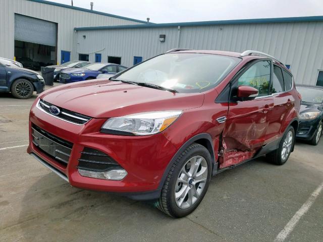 1FMCU9JX3GUA00879 - 2016 FORD ESCAPE TIT RED photo 2