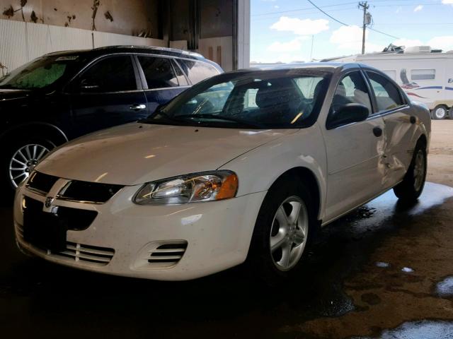 1B3EL36R34N367408 - 2004 DODGE STRATUS SE WHITE photo 2