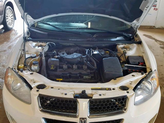 1B3EL36R34N367408 - 2004 DODGE STRATUS SE WHITE photo 7