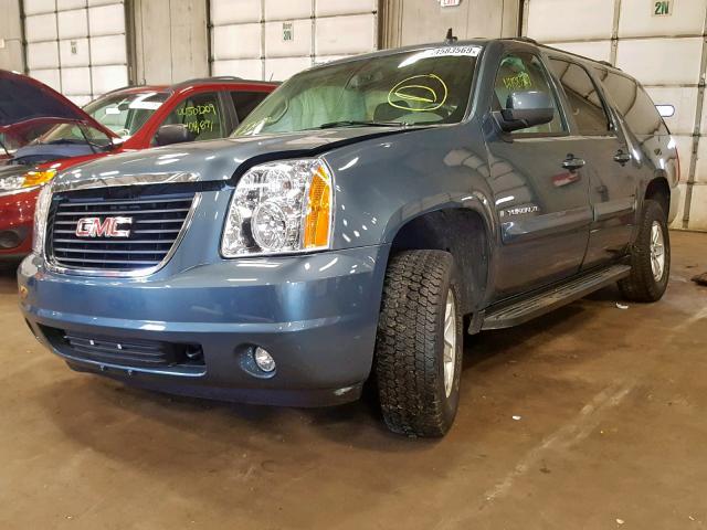 1GKFK163X8R180725 - 2008 GMC YUKON XL K BLUE photo 2