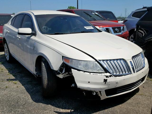 1LNHM94R49G616000 - 2009 LINCOLN MKS WHITE photo 1