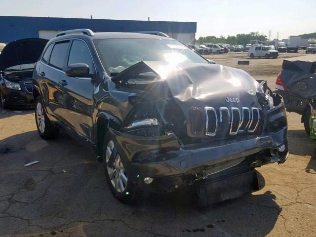 1C4PJMJX4JD594682 - 2018 JEEP CHEROKEE O GRAY photo 1