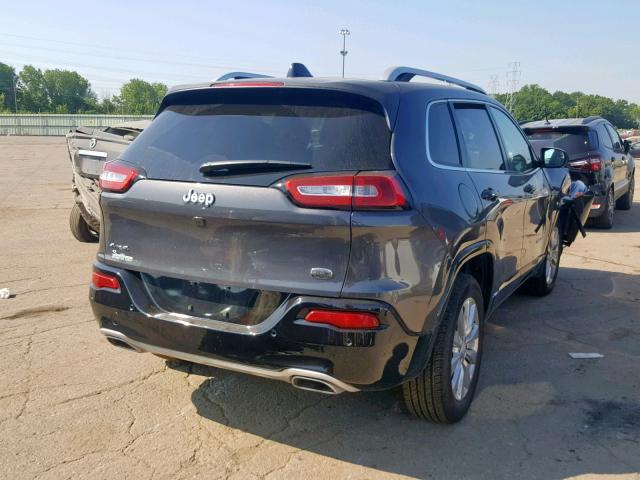 1C4PJMJX4JD594682 - 2018 JEEP CHEROKEE O GRAY photo 4