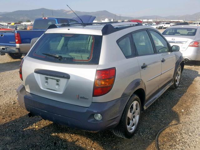 5Y2SL62834Z437840 - 2004 PONTIAC VIBE SILVER photo 4