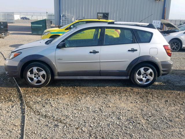 5Y2SL62834Z437840 - 2004 PONTIAC VIBE SILVER photo 9