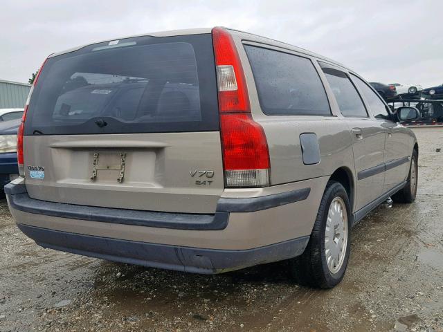 YV1SW58D211025578 - 2001 VOLVO V70 2.4T TAN photo 4