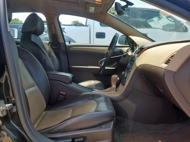 1G1ZE5EU1CF290423 - 2012 CHEVROLET MALIBU LTZ შავი ფოტო 5
