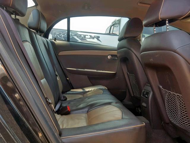 1G1ZE5EU1CF290423 - 2012 CHEVROLET MALIBU LTZ შავი ფოტო 6