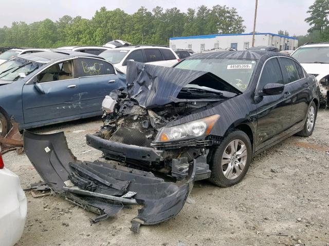 1HGCP26429A064645 - 2009 HONDA ACCORD LXP BLACK photo 2