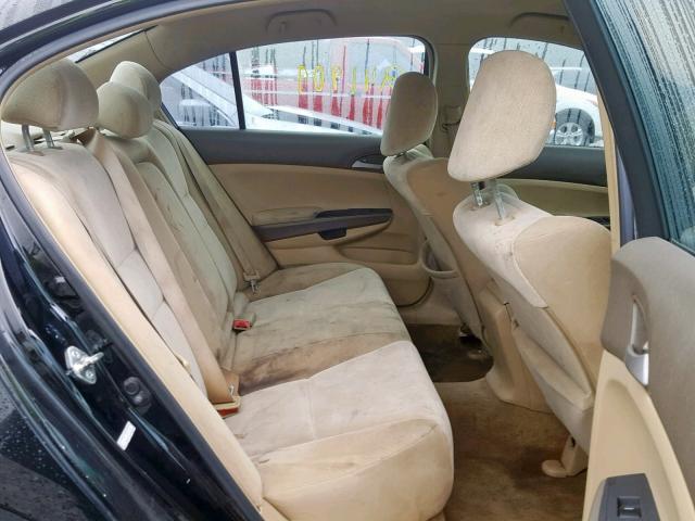 1HGCP26429A064645 - 2009 HONDA ACCORD LXP BLACK photo 6