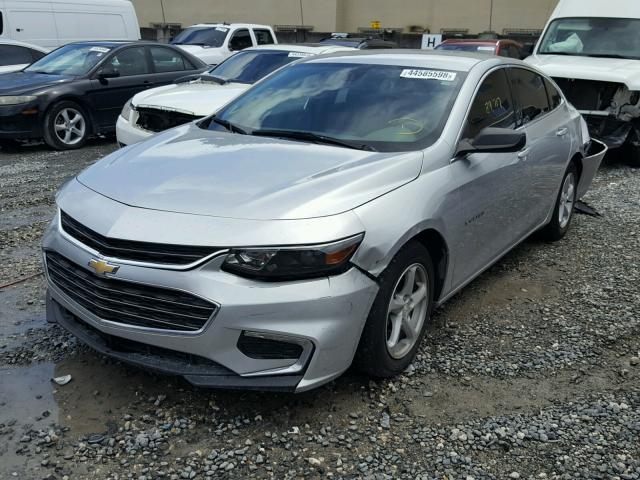 1G1ZB5ST4GF305703 - 2016 CHEVROLET MALIBU LS SILVER photo 2