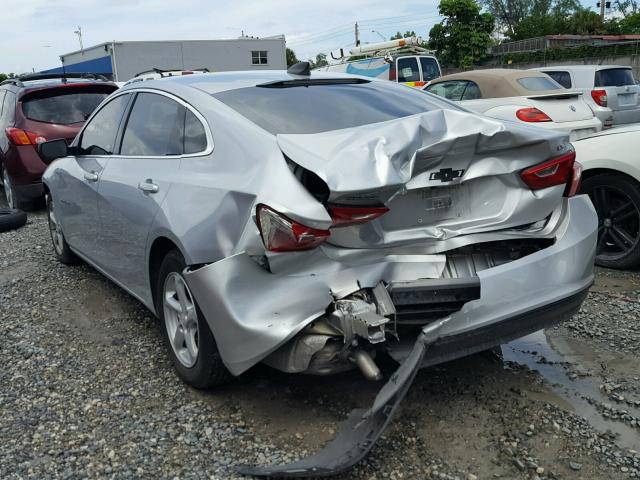 1G1ZB5ST4GF305703 - 2016 CHEVROLET MALIBU LS SILVER photo 3
