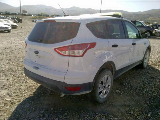 1FMCU0F79EUA86149 - 2014 FORD ESCAPE S WHITE photo 4