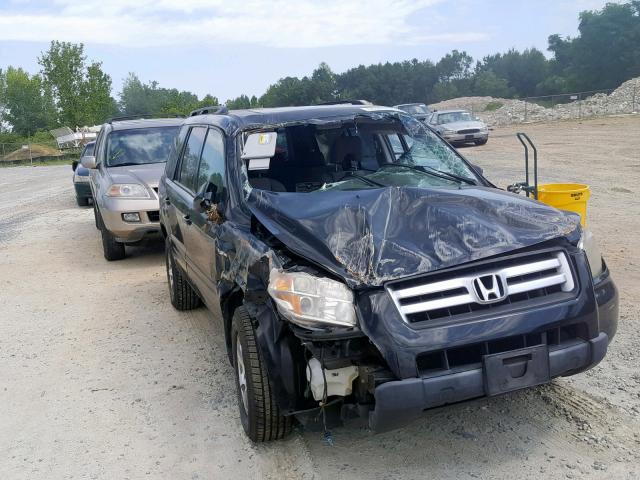 5FNYF18388B035596 - 2008 HONDA PILOT SE BLACK photo 1