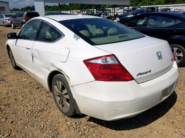 1HGCS12858A002303 - 2008 HONDA ACCORD EXL WHITE photo 3