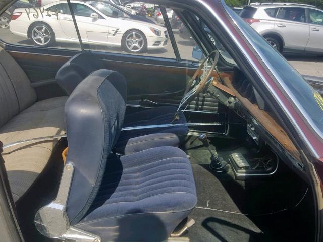 1107619 - 1967 BMW 2000 BURGUNDY photo 5