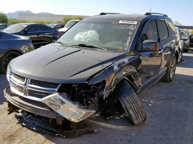 3C4PDCDG6CT146678 - 2012 DODGE JOURNEY CR BLACK photo 2