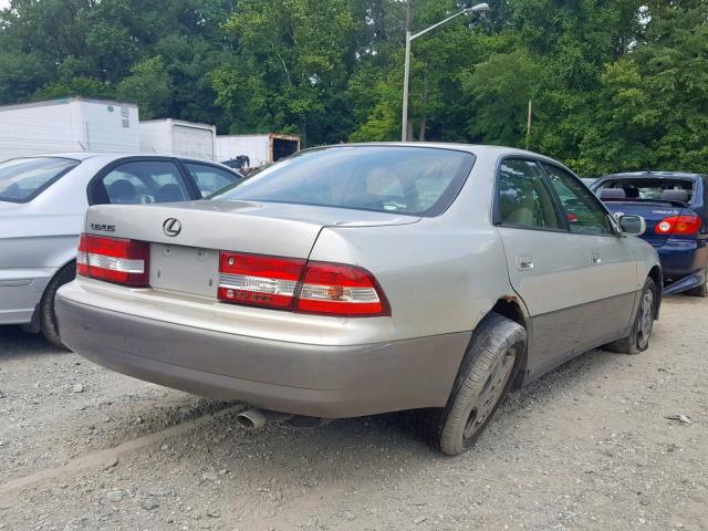 JT8BF28G210316102 - 2001 LEXUS ES 300 SILVER photo 4