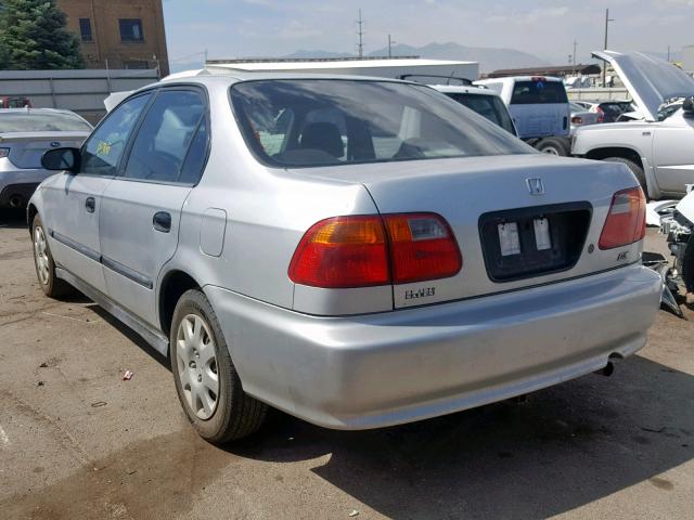 2HGEJ6526XH501014 - 1999 HONDA CIVIC DX SILVER photo 3