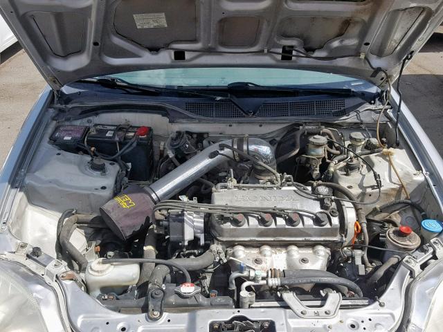 2HGEJ6526XH501014 - 1999 HONDA CIVIC DX SILVER photo 7