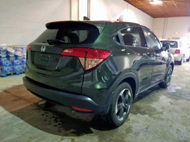 3CZRU5H51JG701355 - 2018 HONDA HR-V EX GREEN photo 4