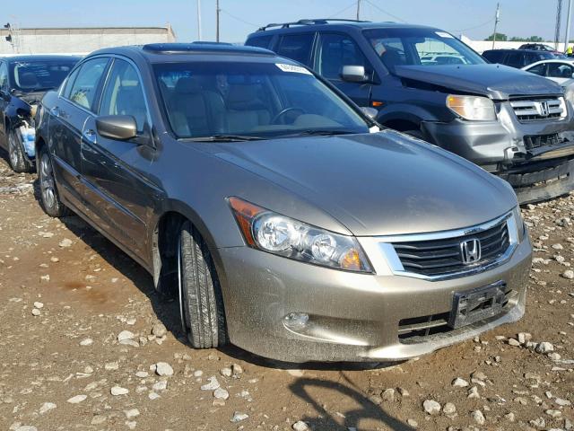 1HGCP3F8XAA013682 - 2010 HONDA ACCORD EXL GOLD photo 1