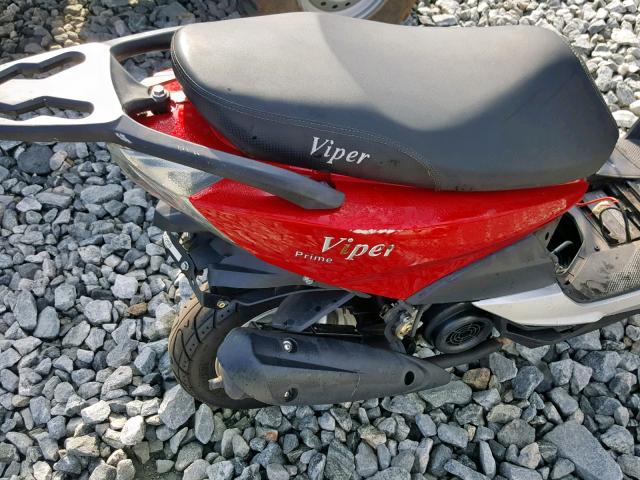 LLPVGBAH5J1F21464 - 2019 OTHR SCOOTER RED photo 9