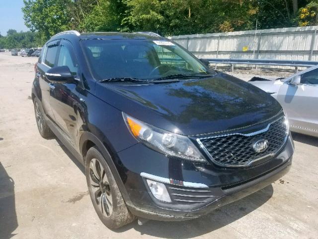 KNDPCCA62D7361625 - 2013 KIA SPORTAGE S BLACK photo 1