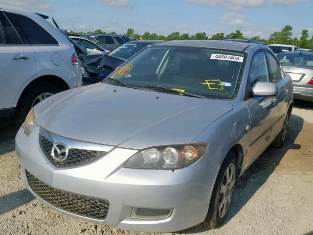 JM1BK12F681110597 - 2008 MAZDA 3 I GRAY photo 2