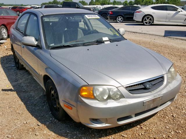 KNAFB161X35124145 - 2003 KIA SPECTRA GS SILVER photo 1