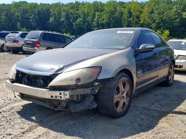 JH4KB16535C011932 - 2005 ACURA RL BLUE photo 2