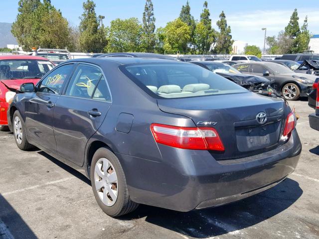 4T4BE46K39R095543 - 2009 TOYOTA CAMRY BASE GRAY photo 3