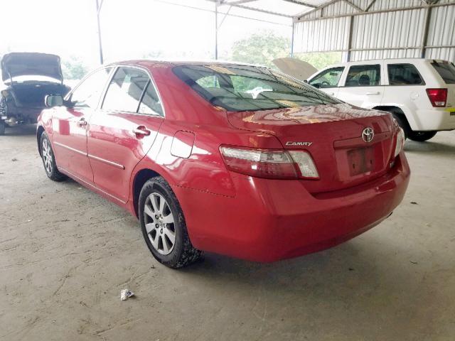 4T1BB46K08U033647 - 2008 TOYOTA CAMRY HYBR RED photo 3