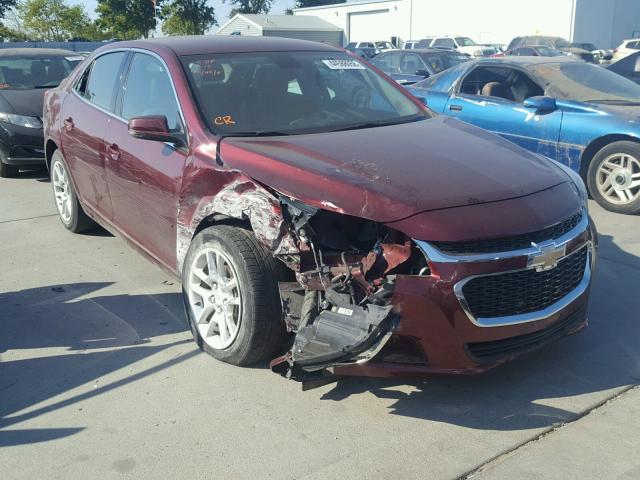 1G11C5SL5FF258951 - 2015 CHEVROLET MALIBU 1LT BURGUNDY photo 1