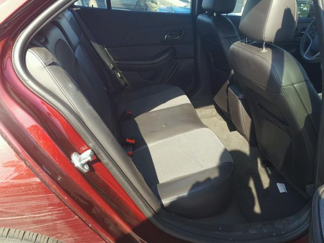 1G11C5SL5FF258951 - 2015 CHEVROLET MALIBU 1LT BURGUNDY photo 6