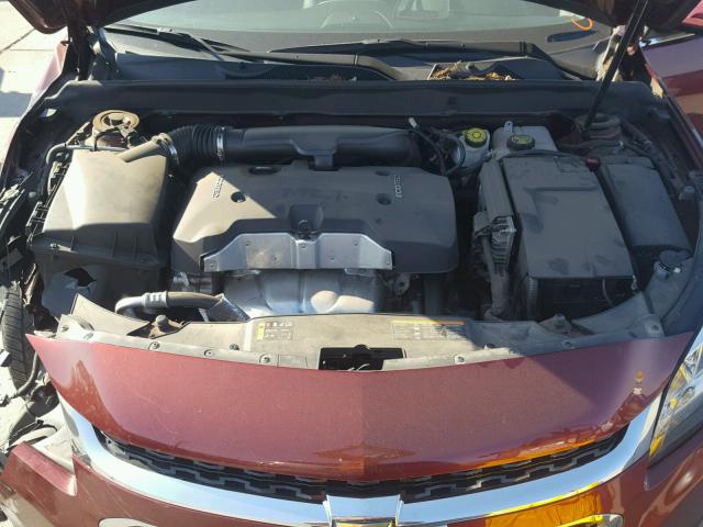 1G11C5SL5FF258951 - 2015 CHEVROLET MALIBU 1LT BURGUNDY photo 7