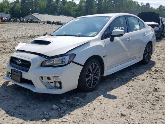 JF1VA1J61F8813732 - 2015 SUBARU WRX LIMITE WHITE photo 2