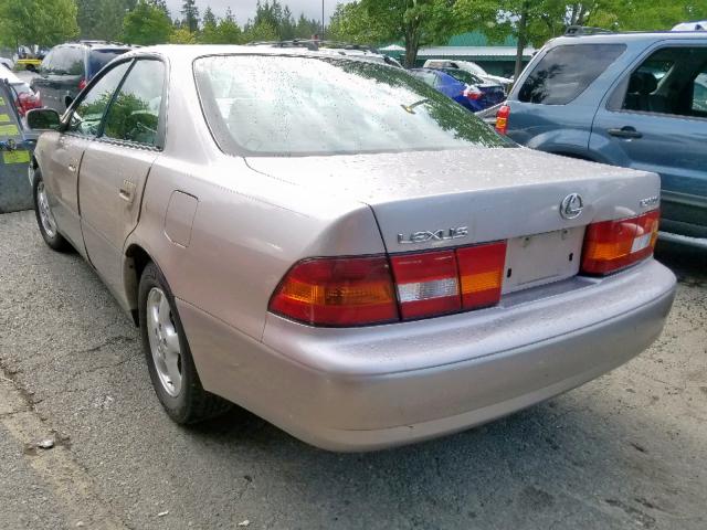 JT8BF22G2V0016395 - 1997 LEXUS ES 300 GOLD photo 3