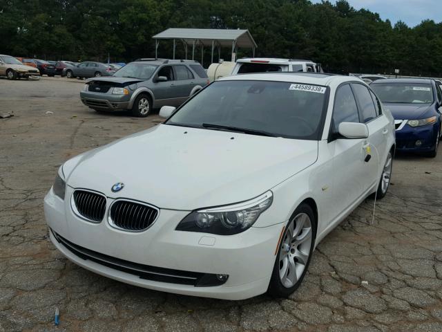 WBANW135X8CZ76537 - 2008 BMW 535 I WHITE photo 2