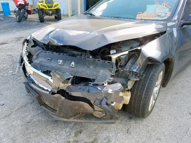 1G11H5SA3DF308842 - 2013 CHEVROLET MALIBU LTZ გრაფიტი ფოტო 9