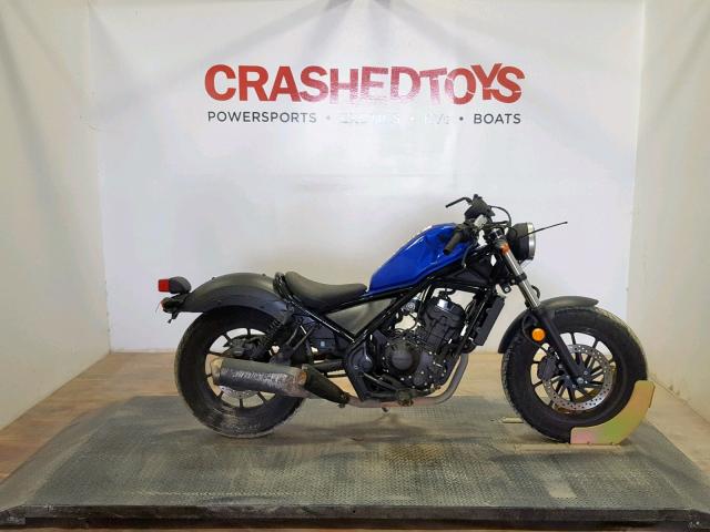 MLHNC5302J5101225 - 2018 HONDA CMX300 BLUE photo 1