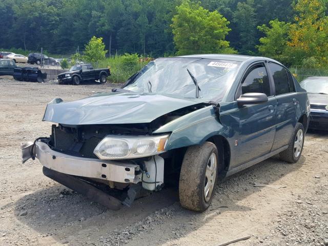1G8AJ55F46Z145567 - 2006 SATURN ION LEVEL GREEN photo 2