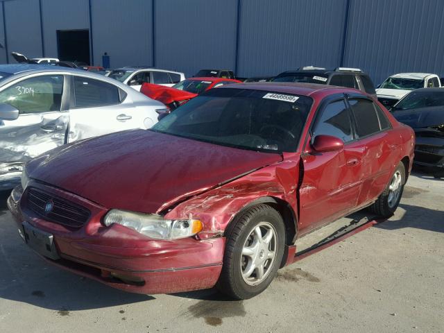 2G4WB55K031248684 - 2003 BUICK REGAL LS BURGUNDY photo 2