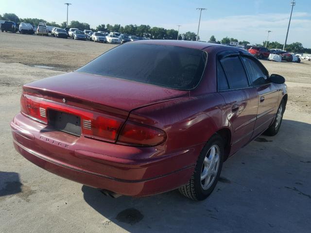 2G4WB55K031248684 - 2003 BUICK REGAL LS BURGUNDY photo 4