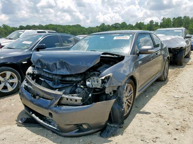 JTKJF5C75B3002152 - 2011 TOYOTA SCION TC ნაცრისფერი ფოტო 2