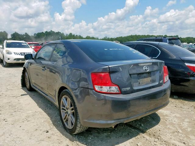 JTKJF5C75B3002152 - 2011 TOYOTA SCION TC ნაცრისფერი ფოტო 3
