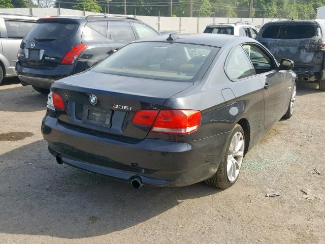 WBAWC7C5XAE271022 - 2010 BMW 335 XI BLACK photo 4